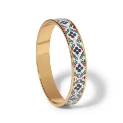 Iznik Cintamani Enamel Bangle