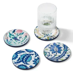 Iznik Garden Lacquer Coasters