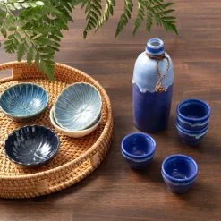 Kiku Sauce Dish Set