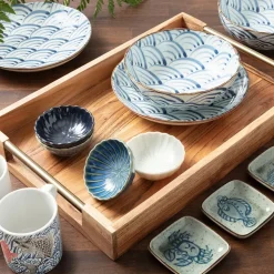 Kiku Sauce Dish Set