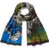 Louis C. Tiffany Dogwood Oblong Silk Scarf