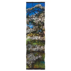 Louis C. Tiffany Dogwood Oblong Silk Scarf