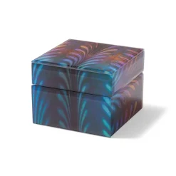 Louis C. Tiffany Favrile Palmette Small Glass Box