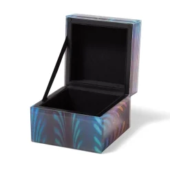 Louis C. Tiffany Favrile Palmette Small Glass Box