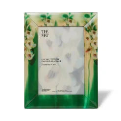 Louis C. Tiffany Gladioli Rectangular Glass Frame