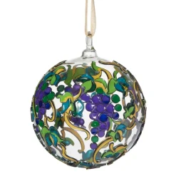 Louis C. Tiffany Grapevine Cloisonne Ornament