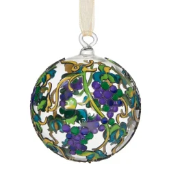 Louis C. Tiffany Grapevine Cloisonne Ornament