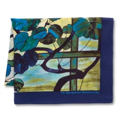 Louis C. Tiffany Grapevine Oblong Silk Scarf