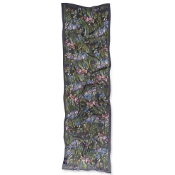 Louis C. Tiffany Irises Oblong Silk Scarf