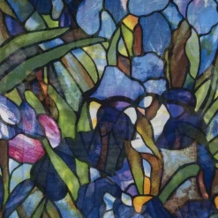 Louis C. Tiffany Irises Oblong Silk Scarf