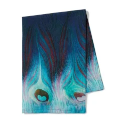 Louis C. Tiffany Peacock Feather Tea Towel