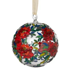 Louis C. Tiffany Peony Cloisonne Ornament