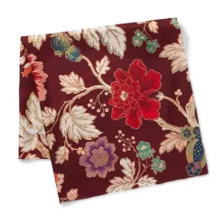 Lyon Floral Square Silk Scarf