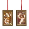 Madonna And Child Porcelain Ornament Set