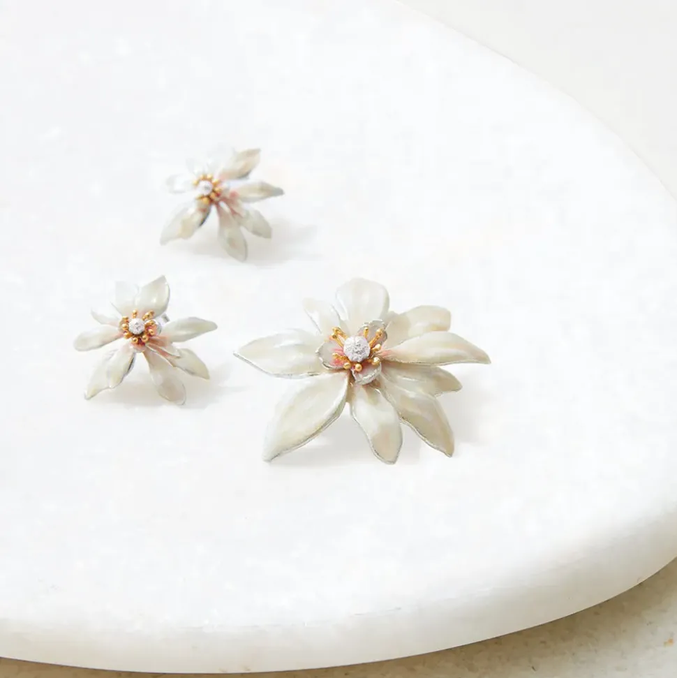 Magnolia Stud Earrings