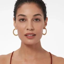 Medieval Byzantine Large Hoop Earrings