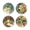 Medieval Creatures Glass Coasters