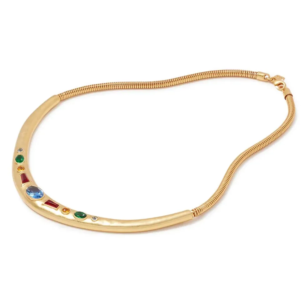 Medieval Stone Collar Necklace