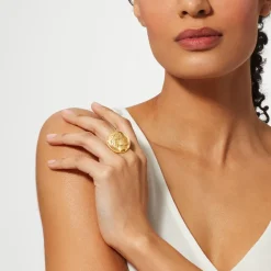 Mediterranean Coin Ring