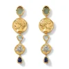 Mediterranean Coin Statement Earrings