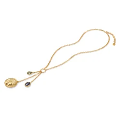 Mediterranean Coin Y-Necklace