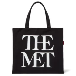 Met Logo Canvas Tote