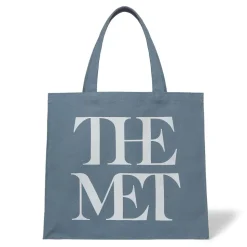 Met Logo Canvas Tote