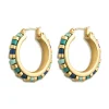 Middle Kingdom Cylindrical Bead Earrings