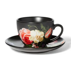 Midnight Garden Teacup And Saucer