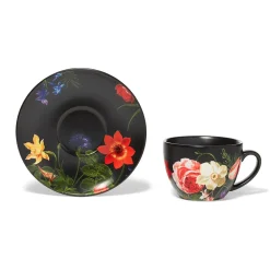 Midnight Garden Teacup And Saucer
