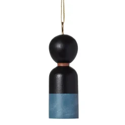 Modern Artist Wood Ornament Set