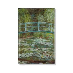 Monet Bridge And Water Lilies Glass Tray