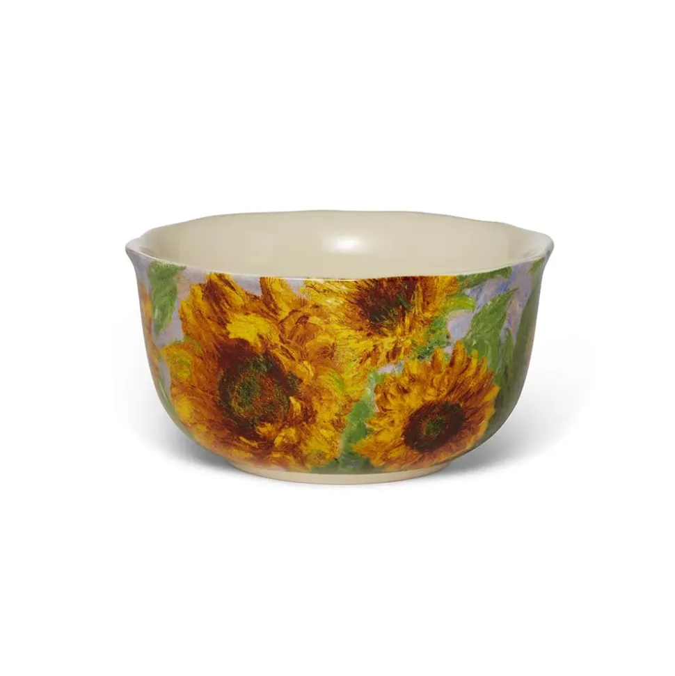 Monet Sunflowers Bowl Set