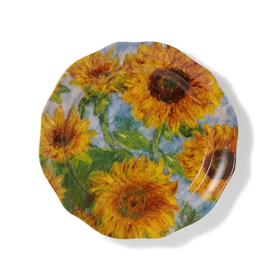 Monet Sunflowers Side Plate Set