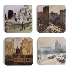 New York In Art Coasters