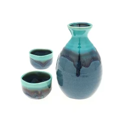 Ocean Blue Sake Set