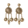 Ottoman Coin Chandelier Earrings