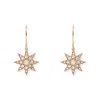 Ottoman Star Gilded Drop Earrings