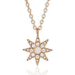 Ottoman Star Gilded Pendant Necklace