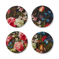 Peeters Bouquet Of Flowers Lacquer Coasters