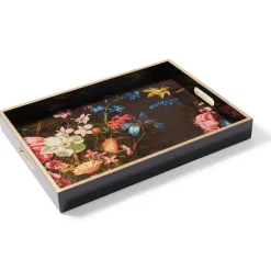 Peeters Bouquet Of Flowers Lacquer Tray