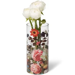 Peeters Bouquet Of Flowers Glass Vase