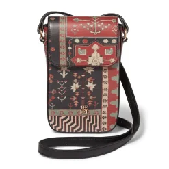 Persian Garden Crossbody Phone Purse