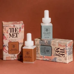 Pura Blue Water Lotus And Egyptian Sandalwood Fragrance Set With Diffuser