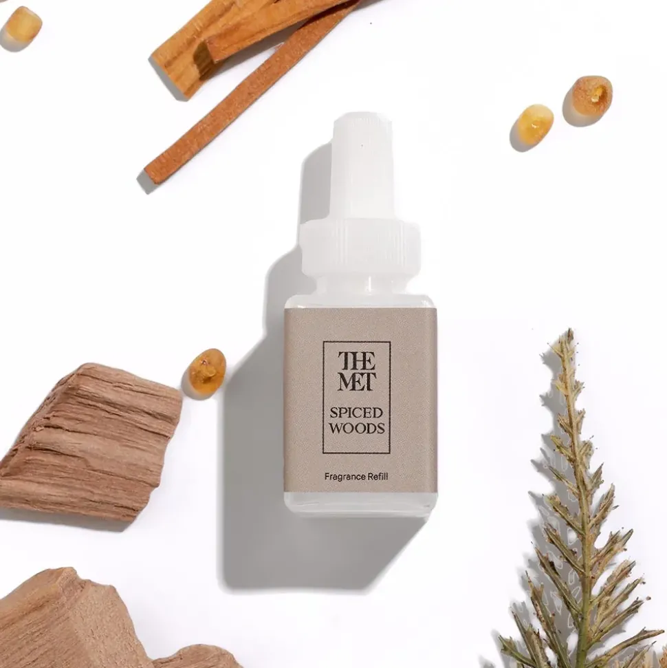 Pura Spiced Woods And Bamboo Forest Fragrance Set With Diffuser