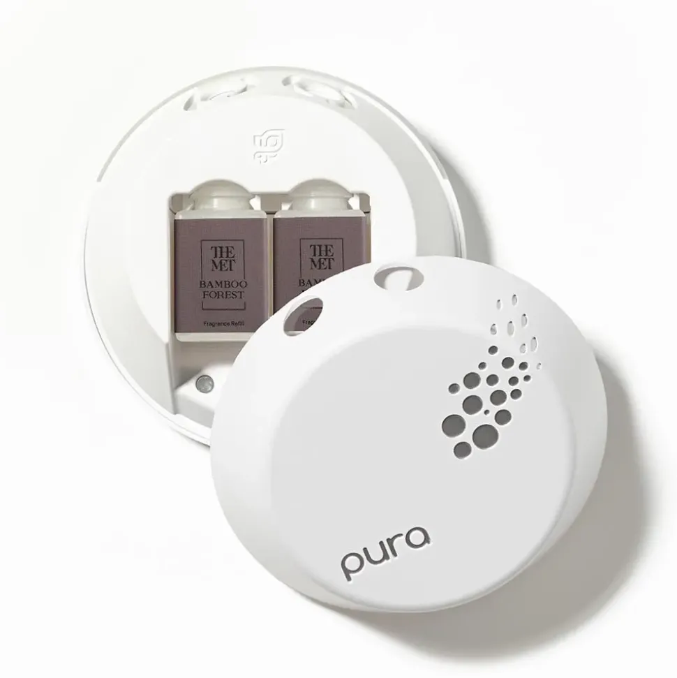 Pura Spiced Woods And Bamboo Forest Fragrance Set With Diffuser