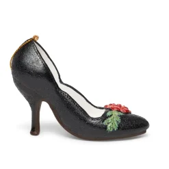 Red Bloom Pump Shoe Ornament