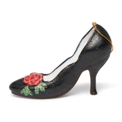 Red Bloom Pump Shoe Ornament