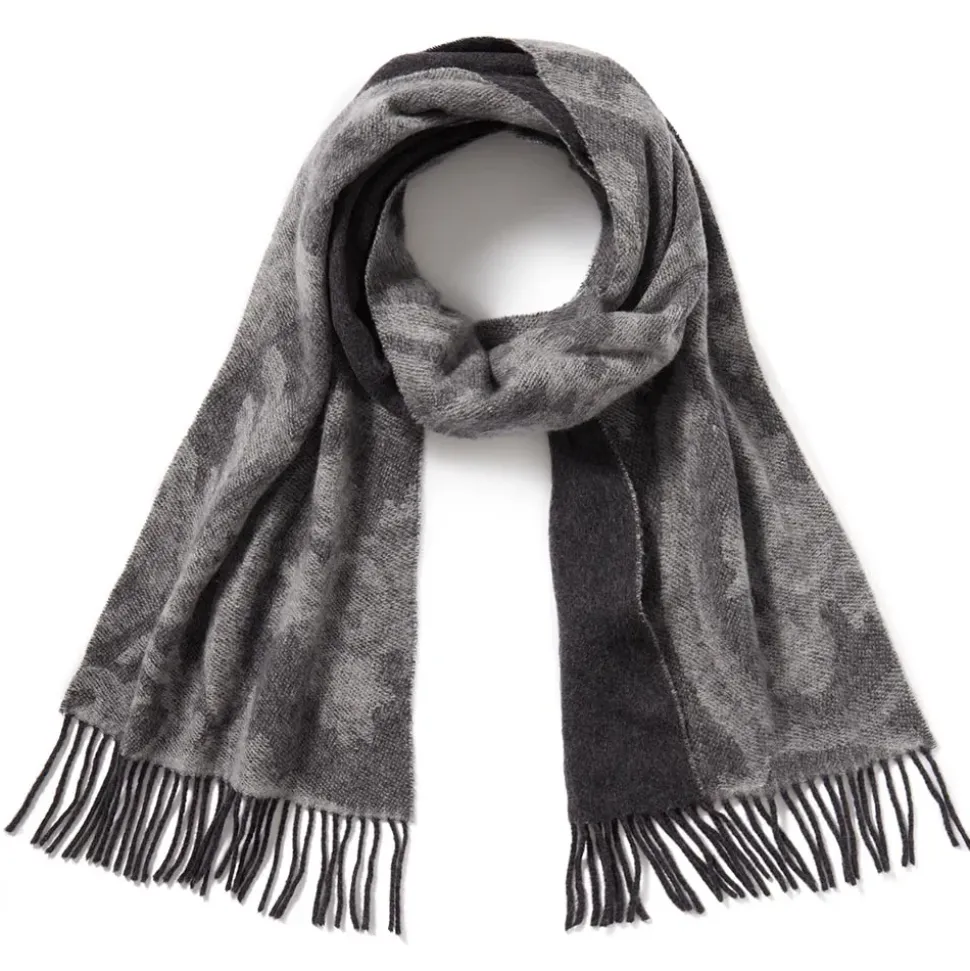 Roman Acanthus Scrolls Reversible Unisex Wool Scarf