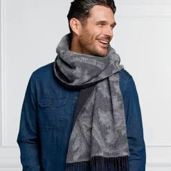 Roman Acanthus Scrolls Reversible Unisex Wool Scarf